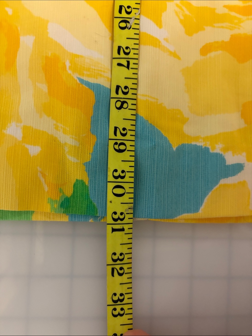 Lilly Pulitzer Yellow, Green & Blue Floral Shift Dress - Picture 3 of 3
